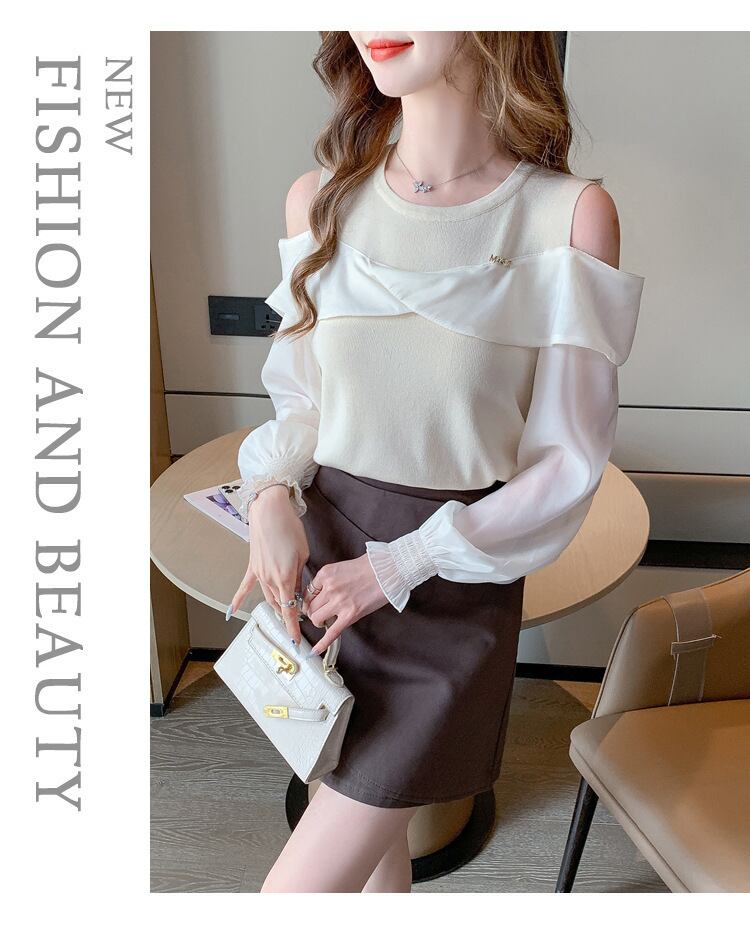 【tops】オフショルダートップス　M29037