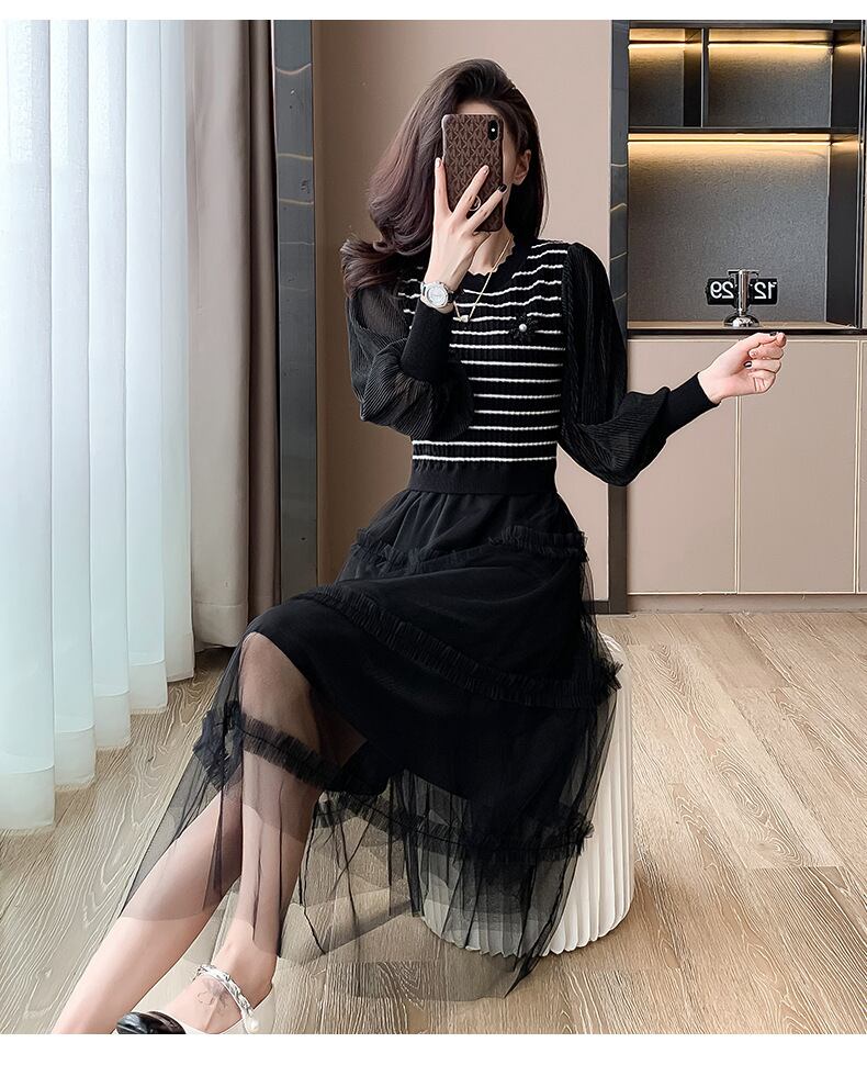 【dress】ドッキングデートワンピース　M17952