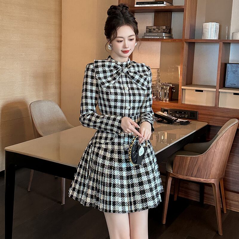 【dress】リボン付きデートワンピース　M28044