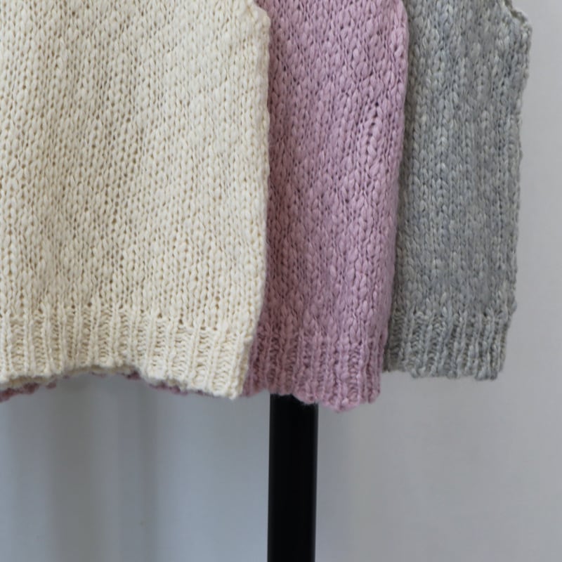 【tops】ニットキャミソール　M25506