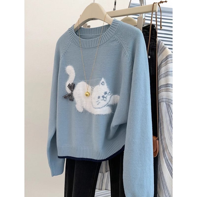 【tops】ニットセーター　M29245