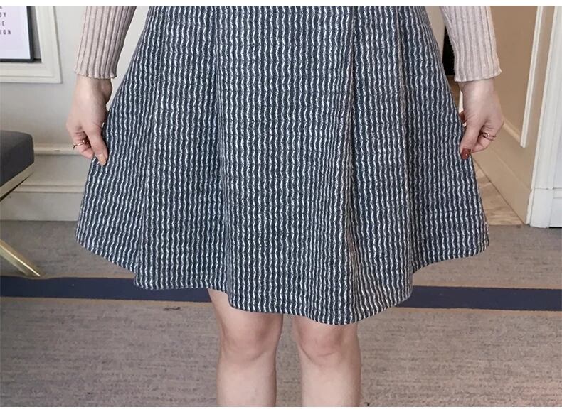 【set】話題沸騰中2点セット無地セーター+ウェスト絞りチョッキワンピース通勤日常セットアップF1277