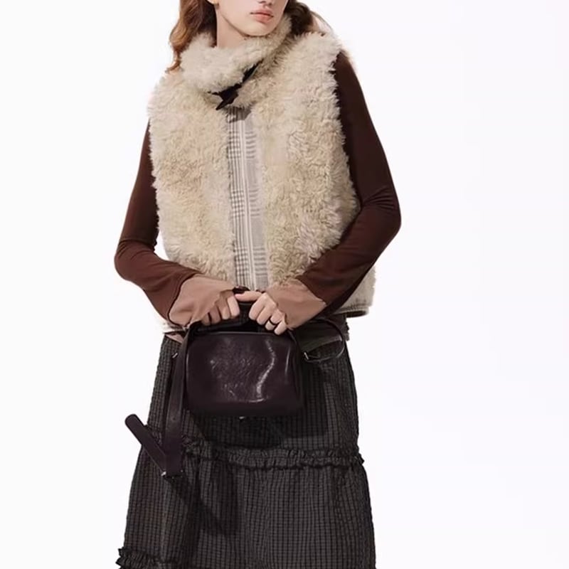 【outer】2wayファードッキングベスト Q7796