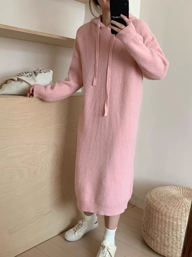 【dress】フード付きワンピース　M19128