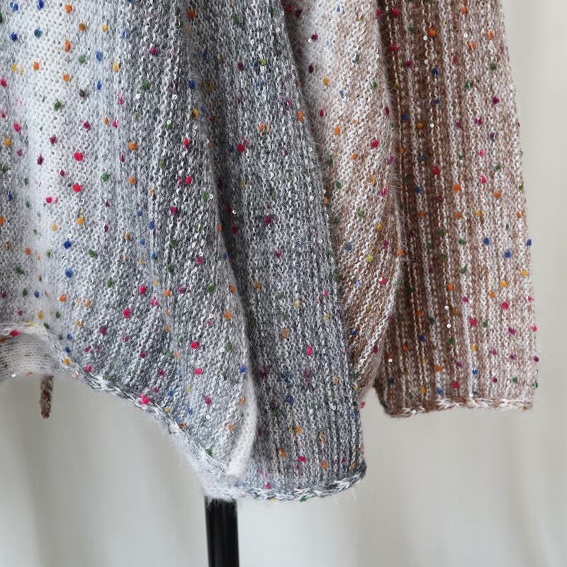 【tops】キラキラニットセーター　M27524