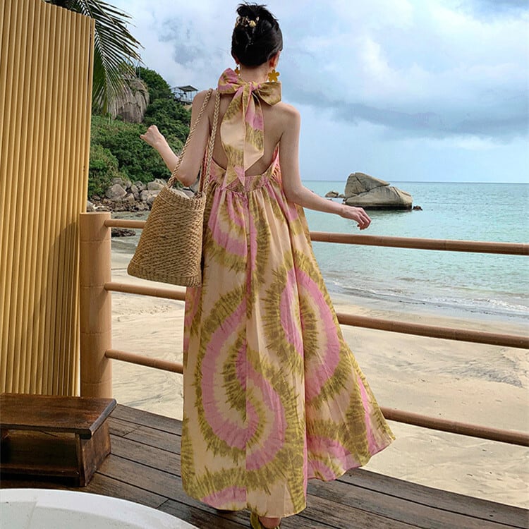 【dress】プリントワンピース　M24890