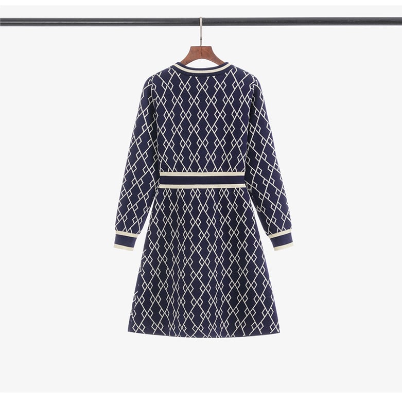 【dress】ニットワンピース　M25462