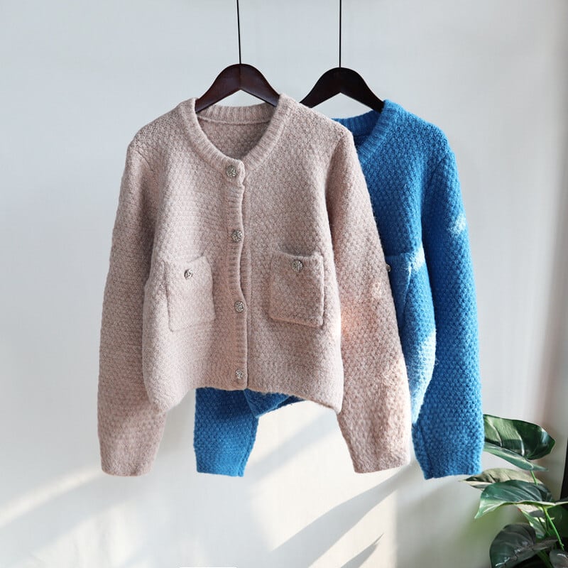 【outer】ニットカーデ　M27588