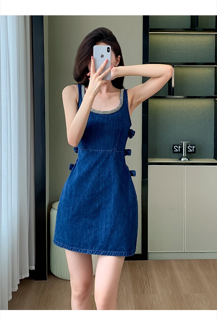 【dress】デニムワンピース　M24151
