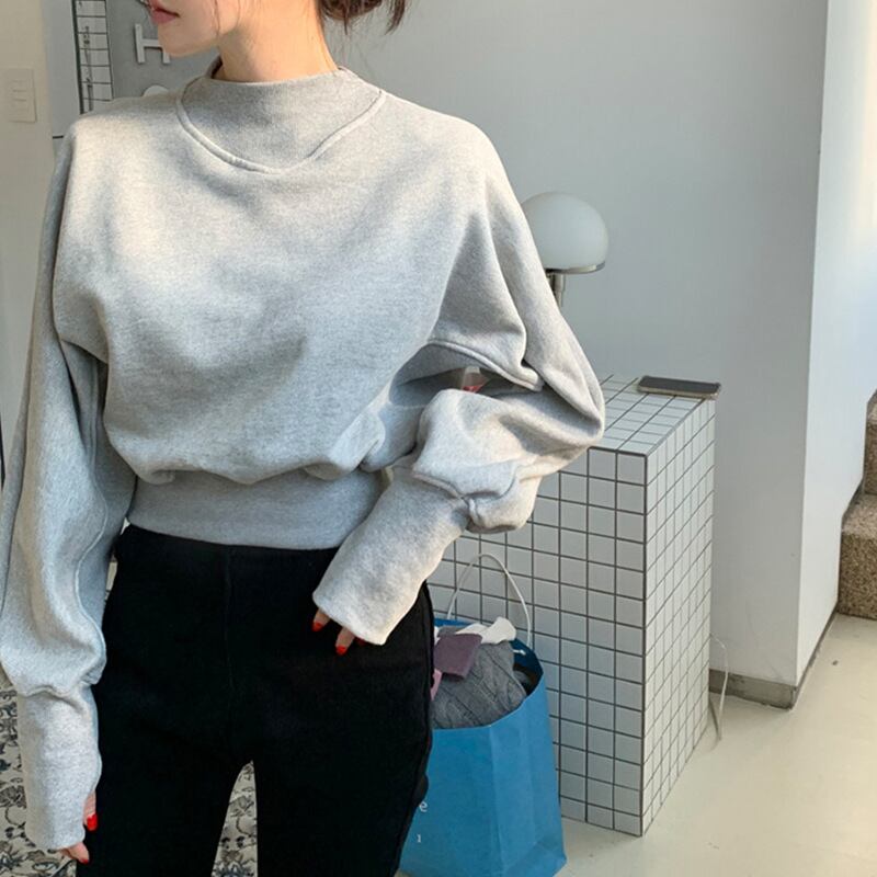 【tops】クルーネックプルオーバー　M18664
