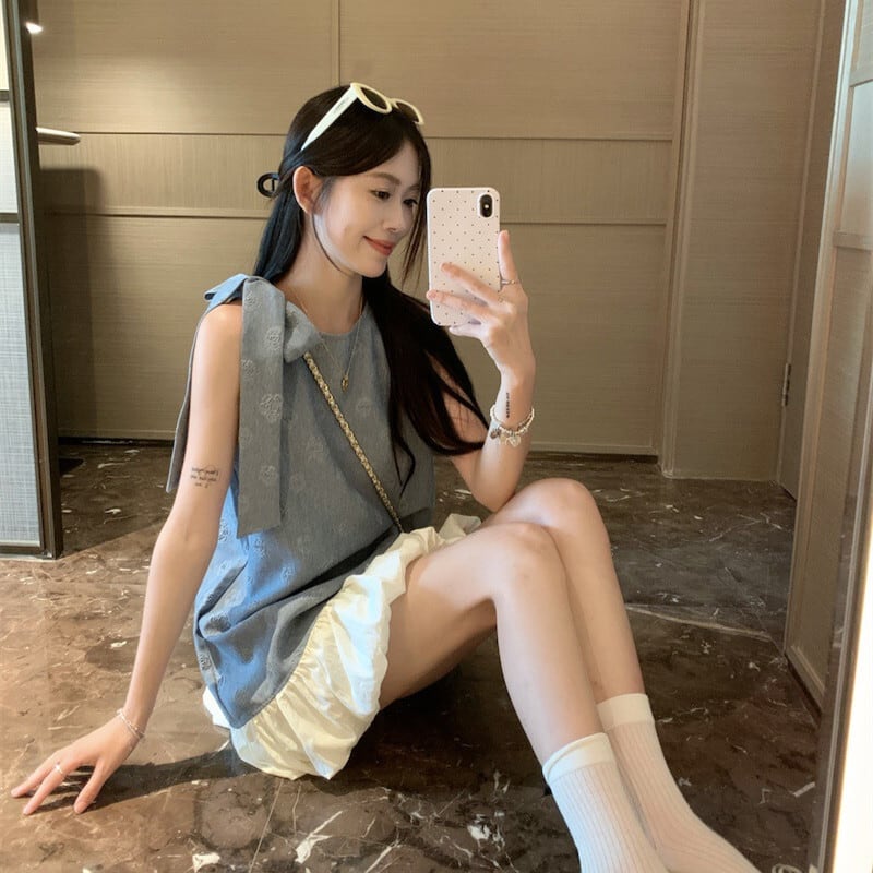 【dress】ノースリーブワンピース　M24922