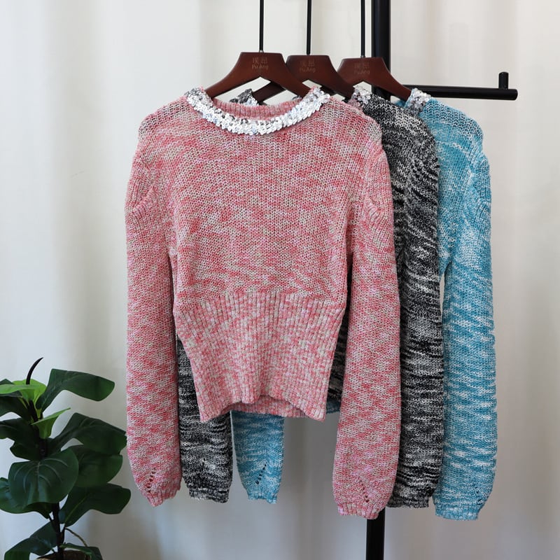 【tops】ニットセーター　M25471