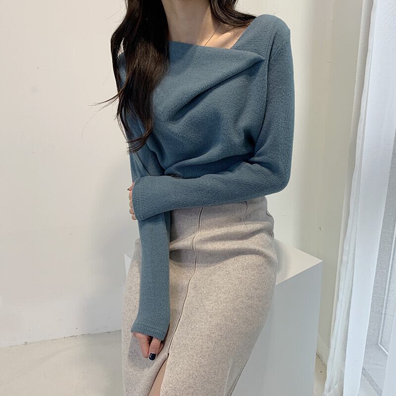 【tops】人気ニットトップス　M26661
