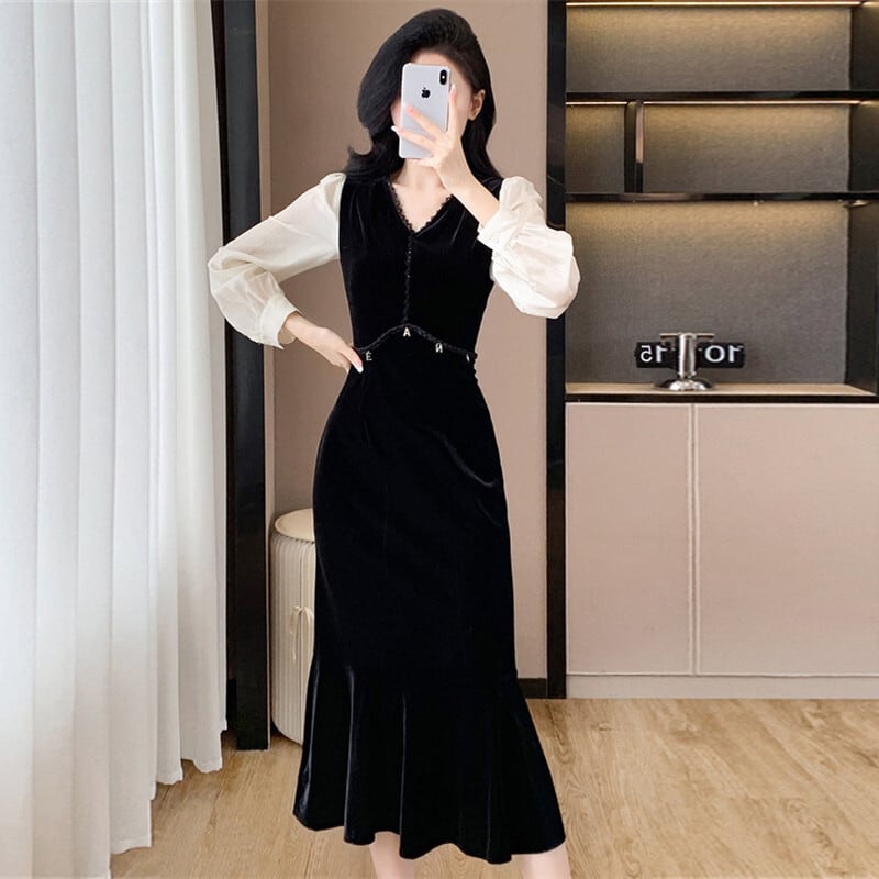 【dress】ドッキングデートワンピース　M26196