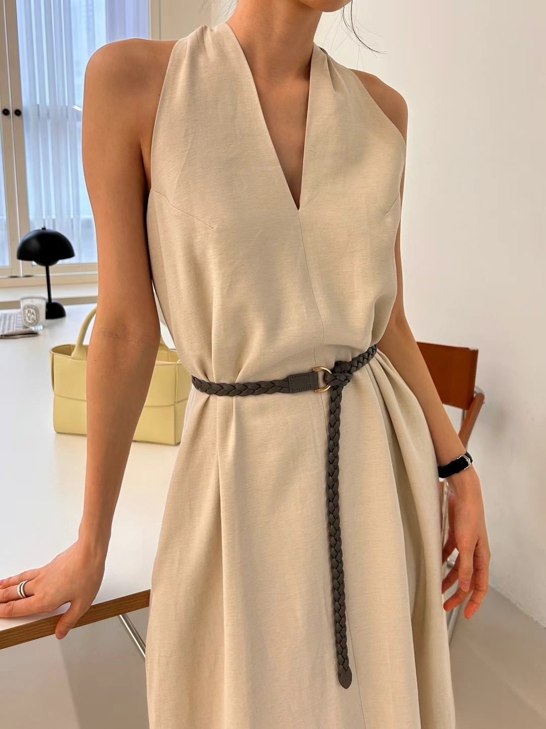 【dress】ホルターネックワンピース　M24730