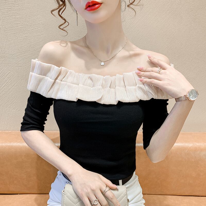 【tops】オフショルダーTシャツG20827