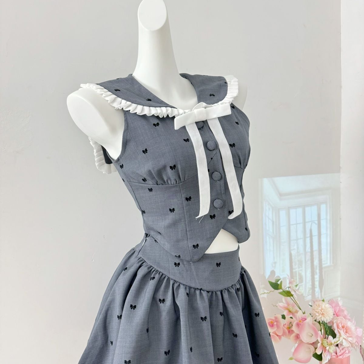【set】リボンプリントセット　M24601