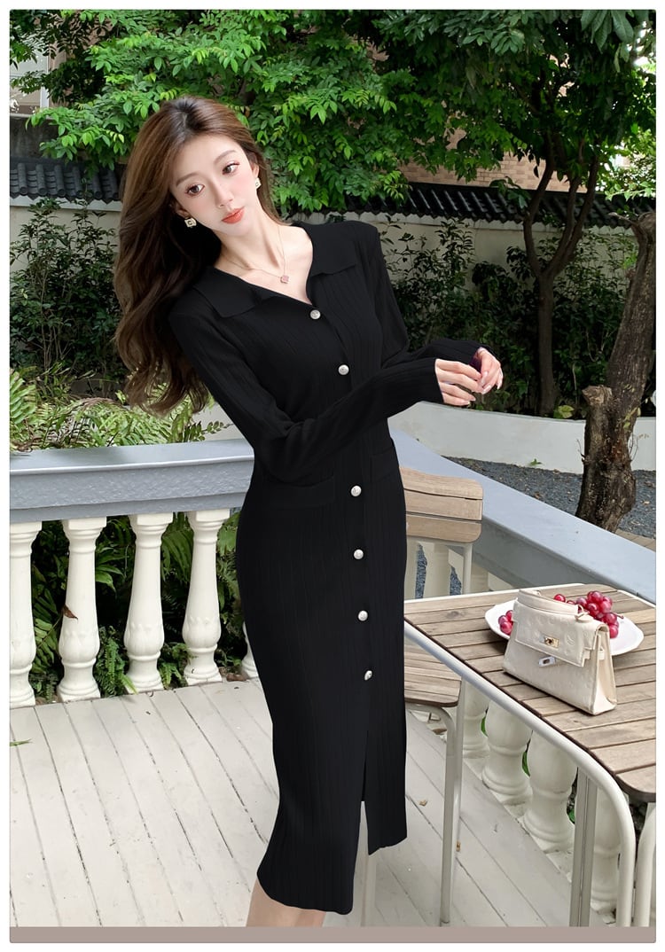 【dress】ニットワンピース　M25802