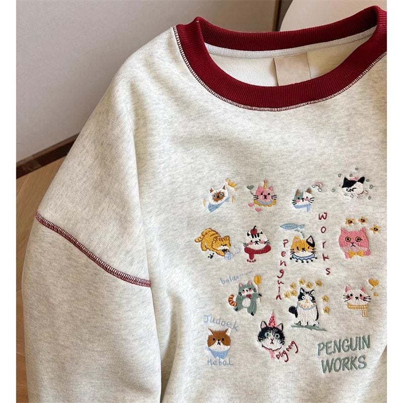 【tops】裹起毛プルオーバー　M29027