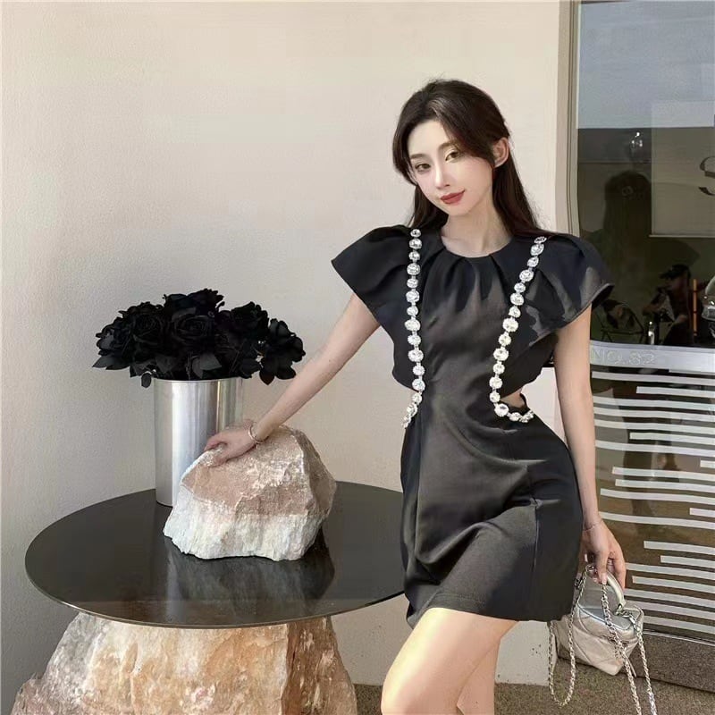 【dress】ウエストカットワンピース　M24202