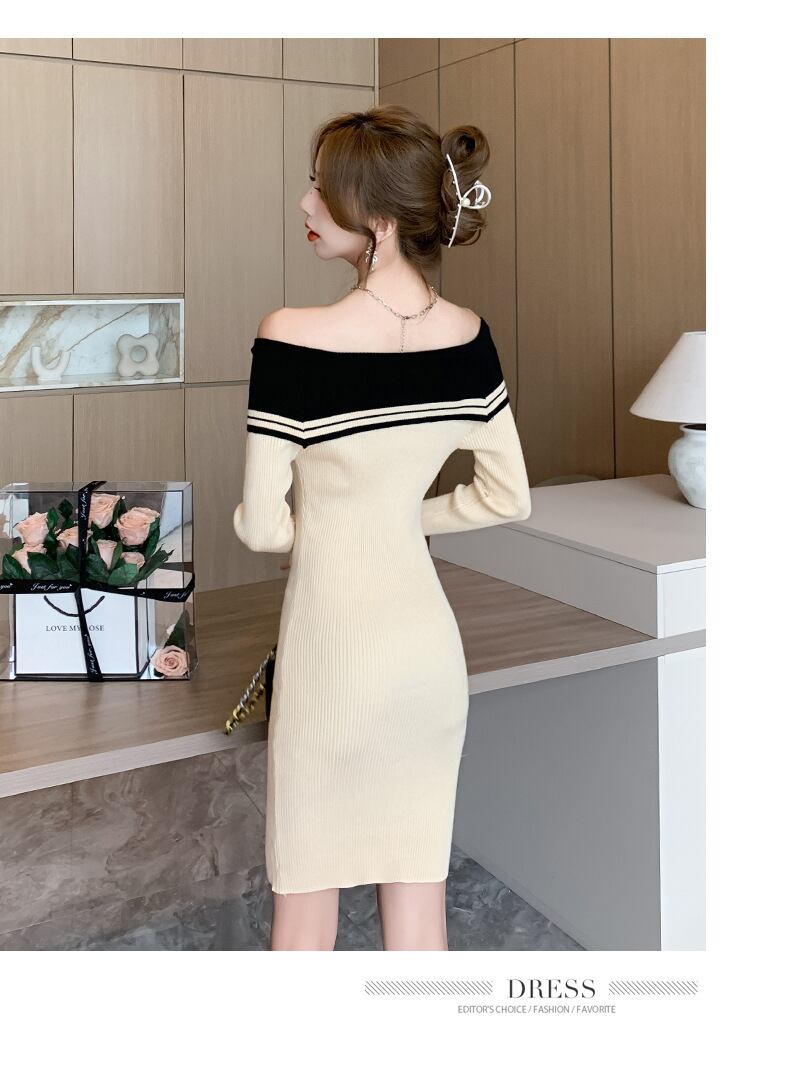【dress】ニットワンピース　M18770