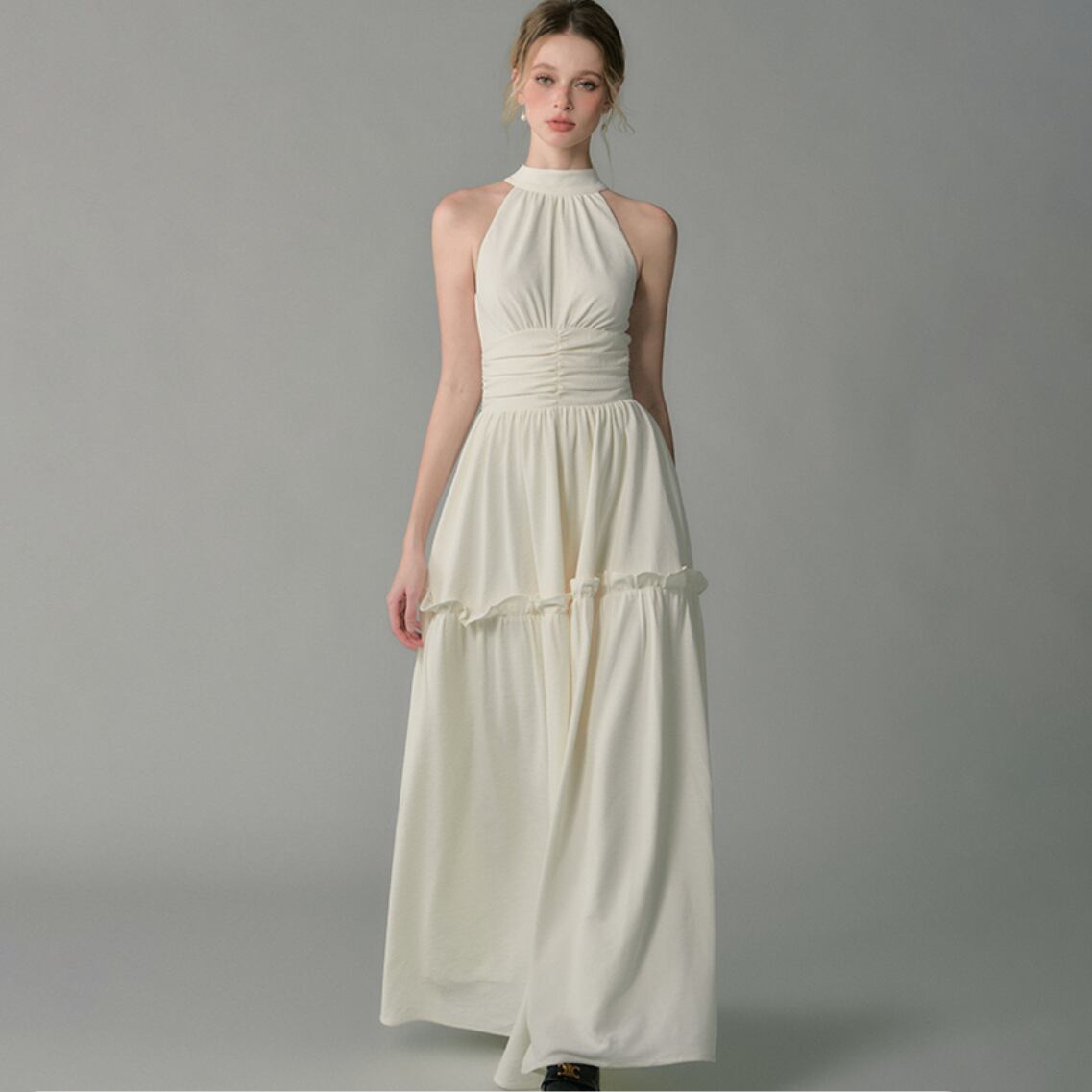 【dress】ホルターネックワンピース　N3014
