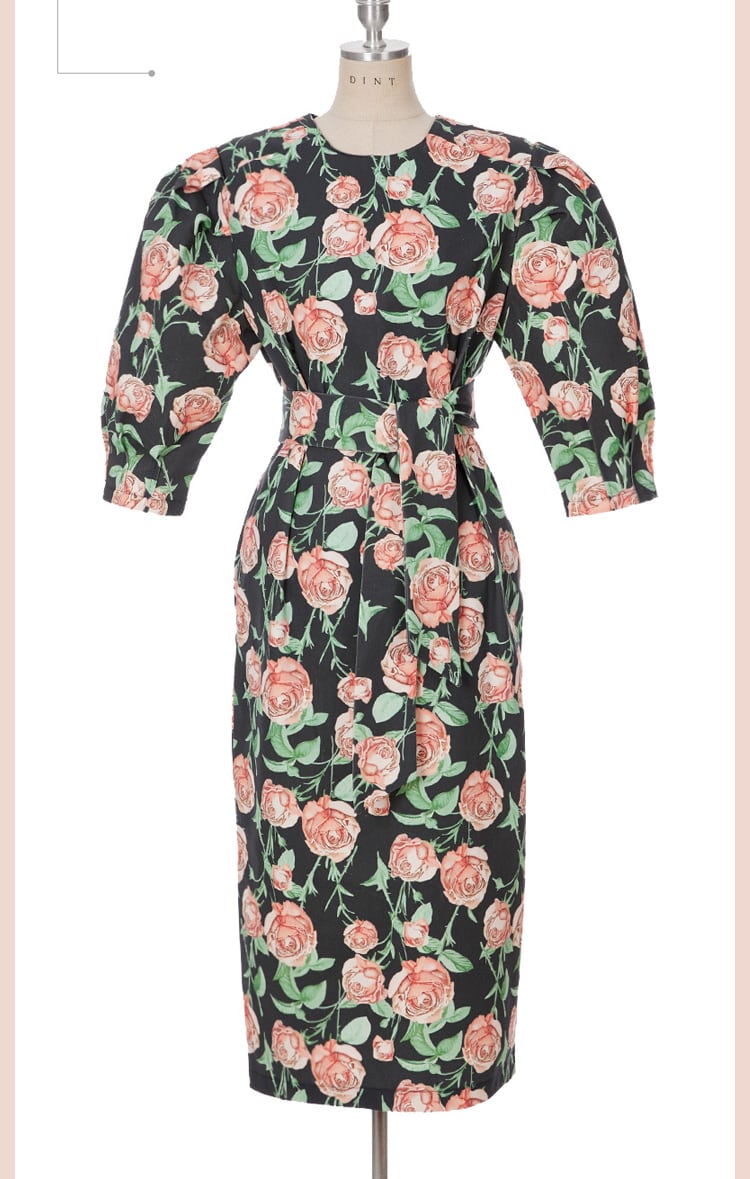 【dress】花柄ワンピース　M24881