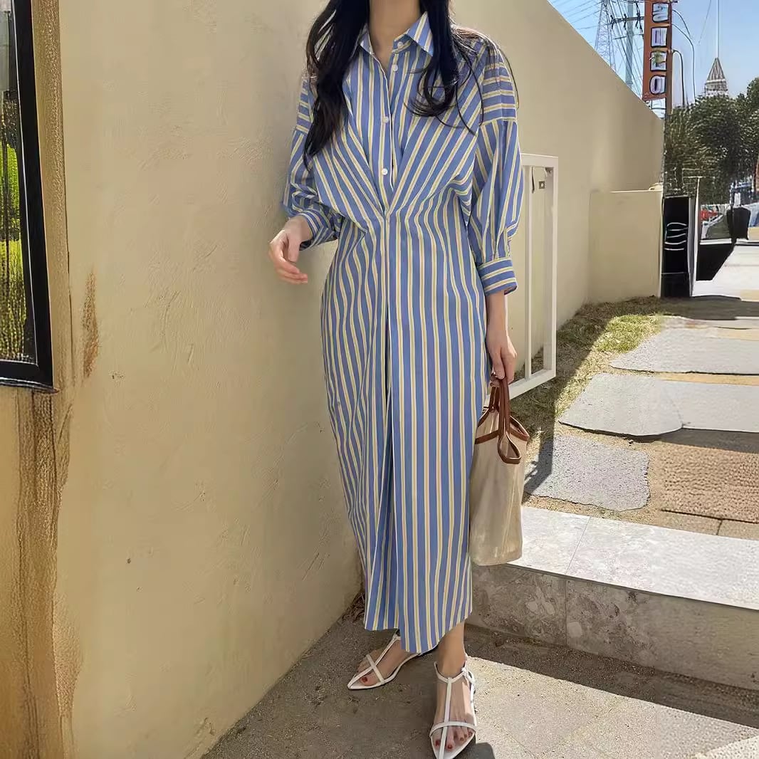 【dress】シャツワンピース　M24624