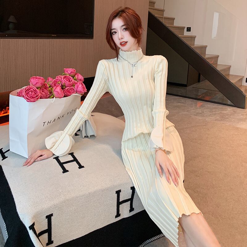 【dress】ニットワンピース　M18668