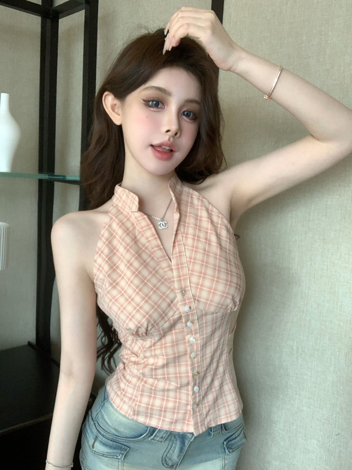 【tops】ノースリーブトップス　M23996