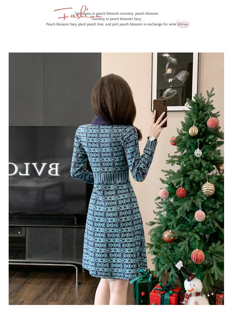 【dress】リボン付きワンピース　M25465