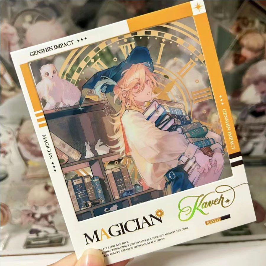 【GOODS】原神 カーヴェ アクリル クリアカード Q2206