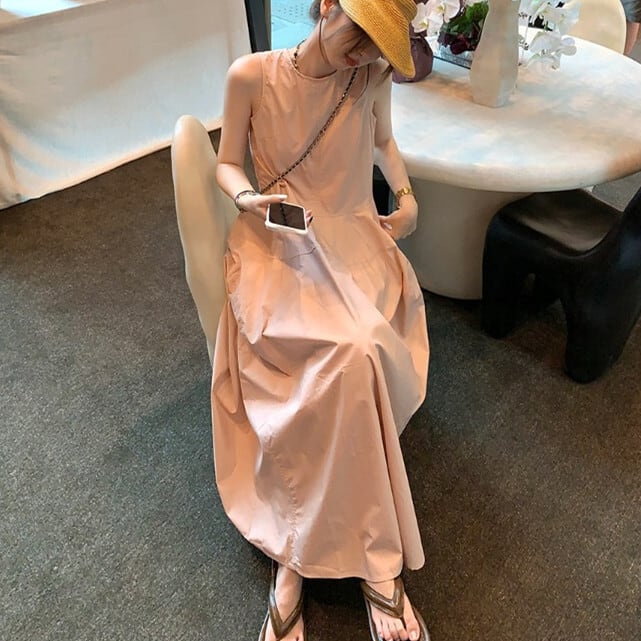 【dress】ノースリーブワンピース　M29694