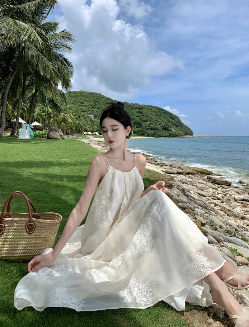 【dress】バックレスワンピース　M25277