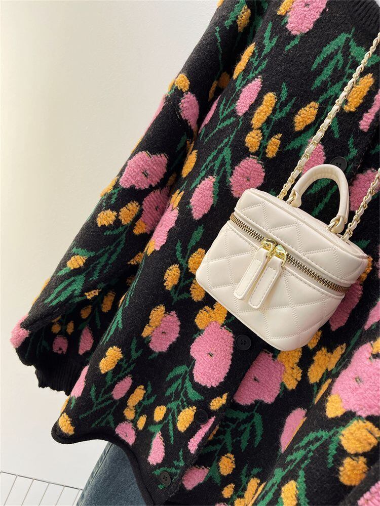 【outer】ジャカードニットカーデ　M28933