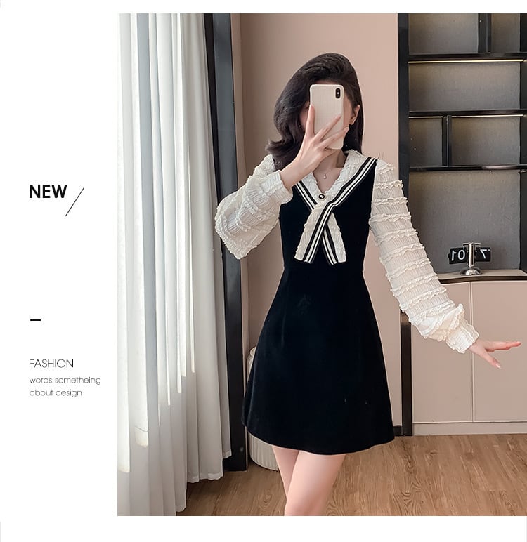 【dress】ドッキングワンピース　M29364