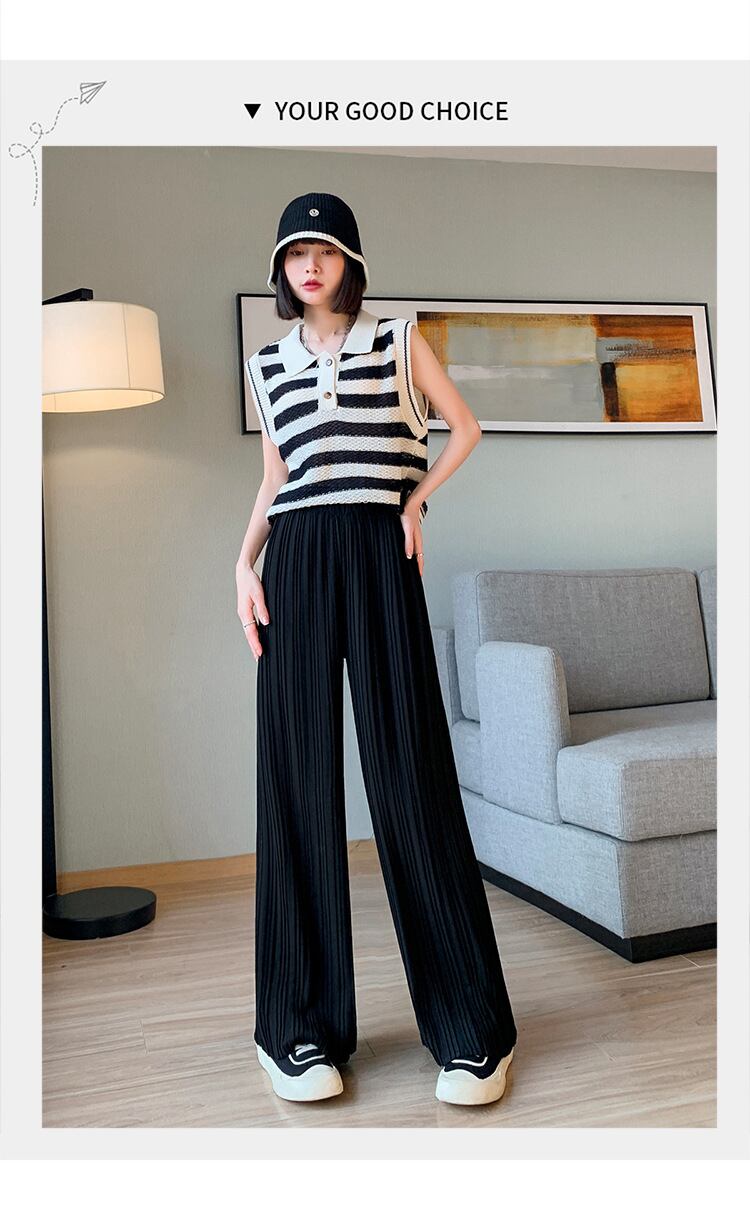 【bottoms】シフォンギャザーガウチョパンツG20984