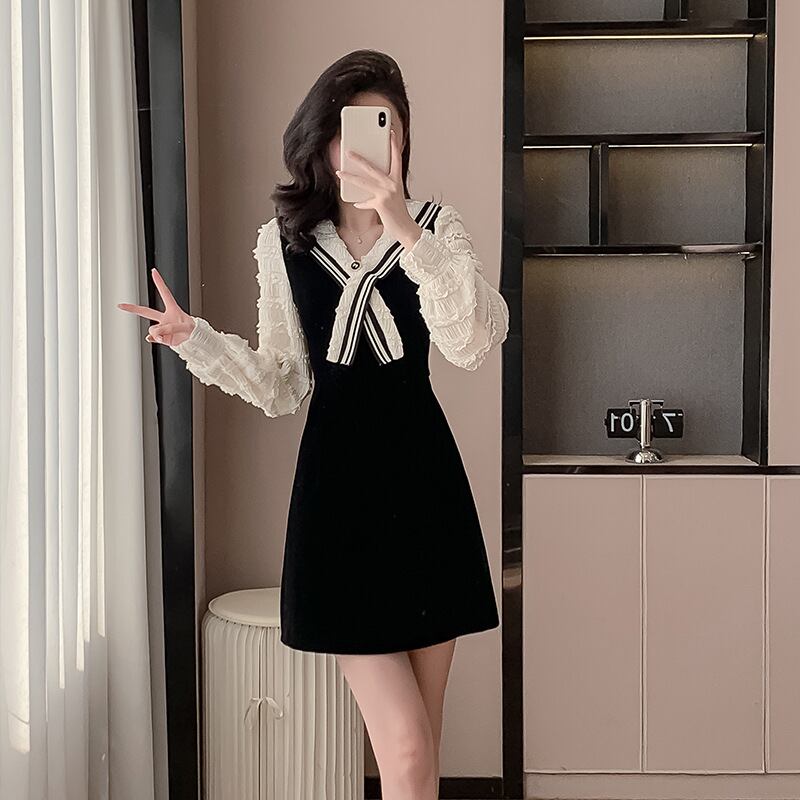 【dress】ドッキングワンピース　M29364