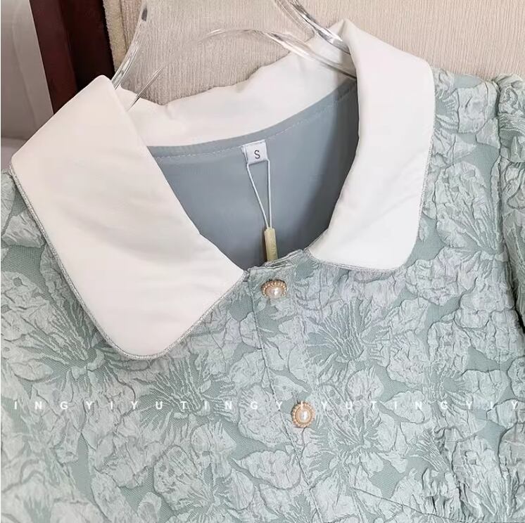 【dress】パフスリーブワンピース G20448