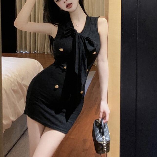 【dress】ノースリーブワンピース　M24504