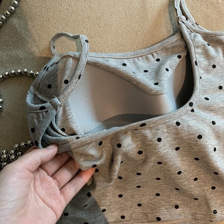 【【tops】カップ付きキャミソール　M23977