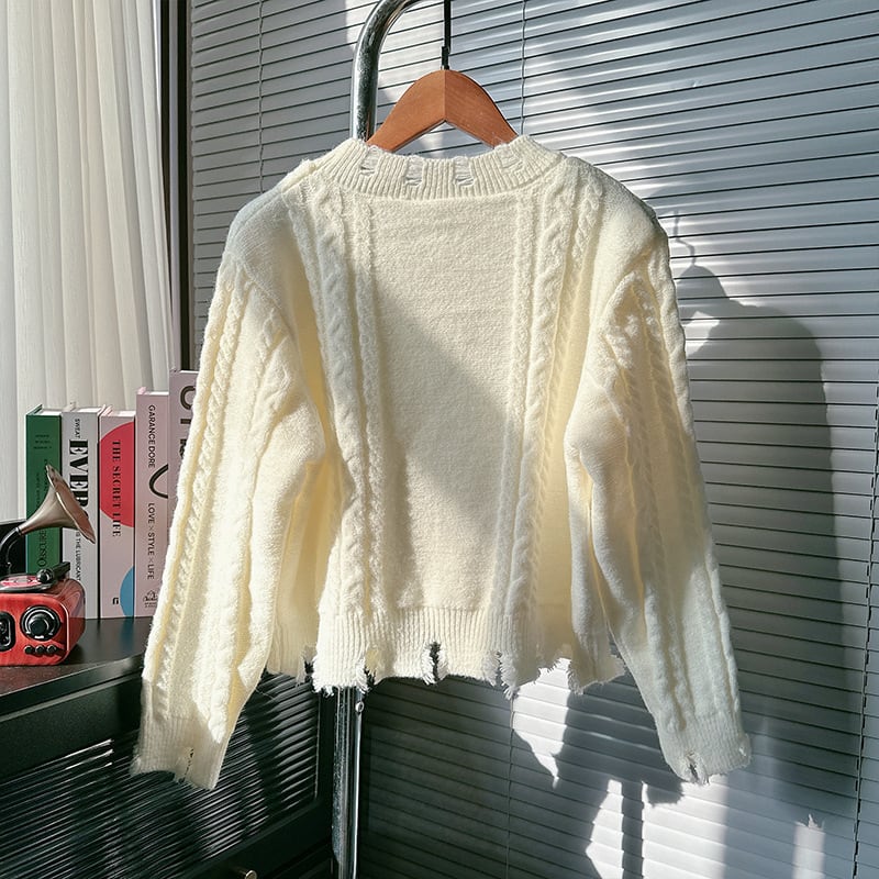 【tops】ニットセーター　M25643