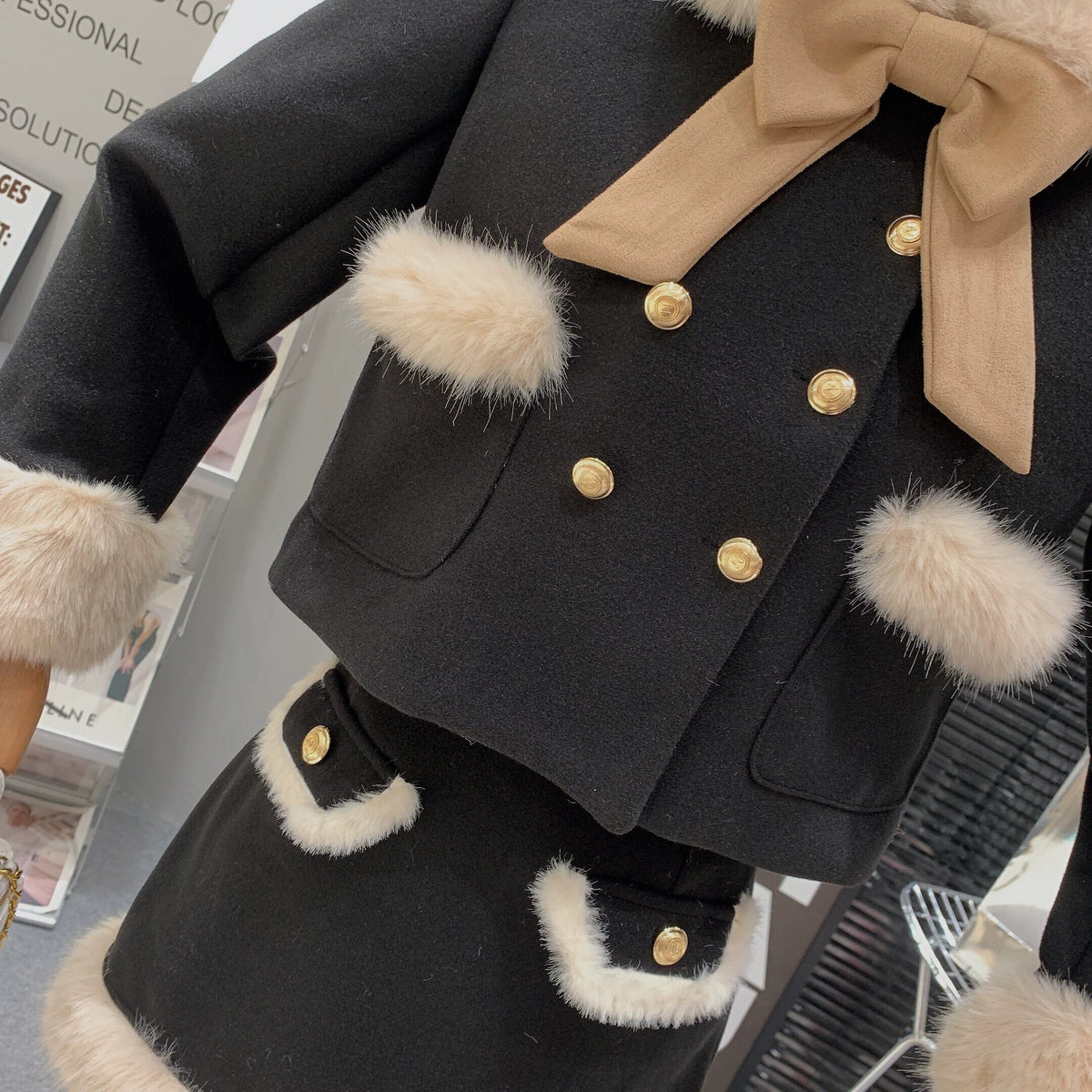 【set】ファー付きセット　N2188