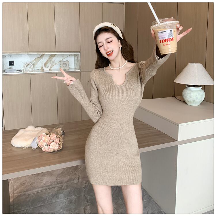 【dress】ニットワンピース　M28213