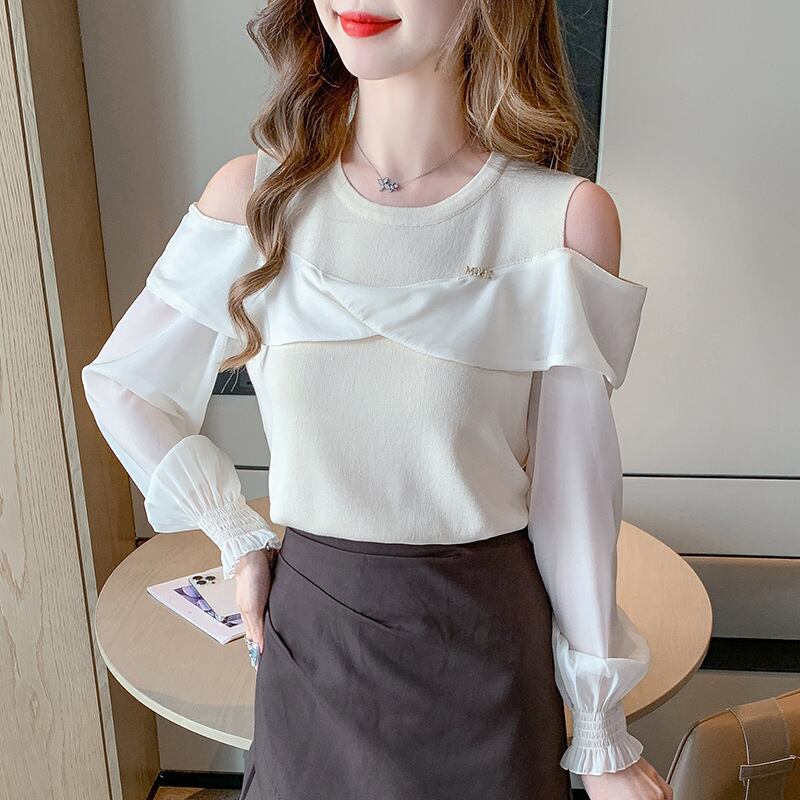【tops】オフショルダートップス　M29037