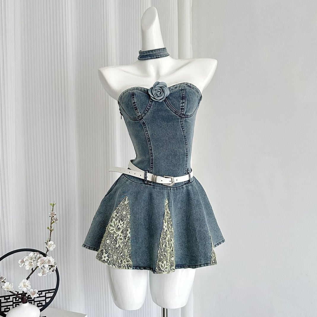 【dress】ベアトップワンピース　M24399