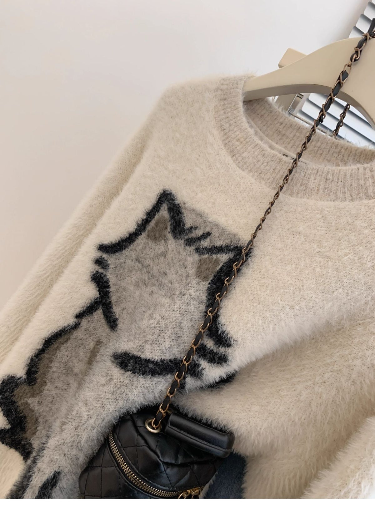 【tops】クルーネックニットセーター　M28912