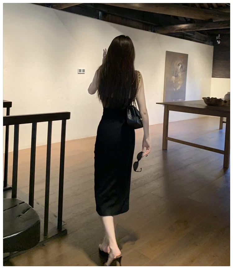 【dress】ホルターネックワンピース　M25209