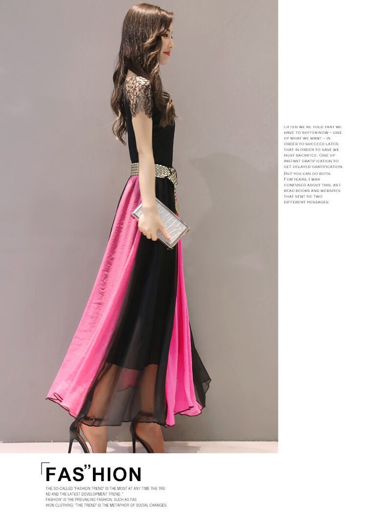 【dress】ファッション気質満点エレガントプリント体型カバー着痩せワンピース G0533