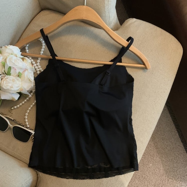 【tops】レースキャミソール　M24382